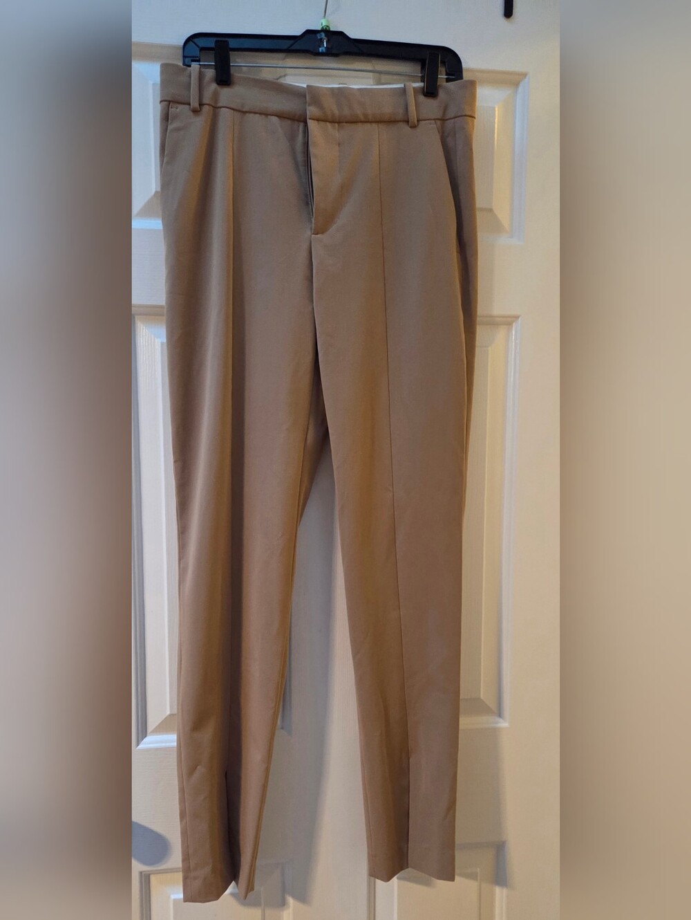 Zara Slim Fit Chino Pants in Light Tan